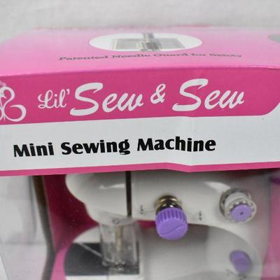 Michley LSS-Mini Sewing Machine with Needle Guard - New
