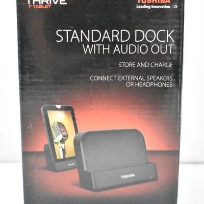 Tablet Standard Dock with Audio Out for Toshiba/Thrive 7