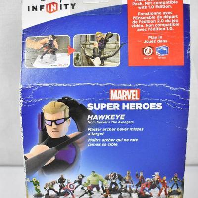 Disney Infinity Edition 2.0 Marvel Super Heroes Hawkeye. Damaged Packaging - New