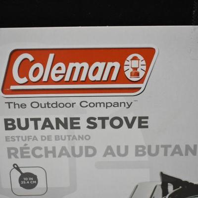 Coleman Camp Bistro 1 Burner Butane Camp Stove Instastart - New