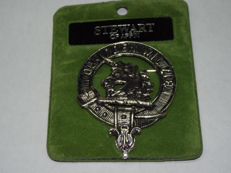 Scottish Clan Pin, Art Pewter East Kilbride Scotland, Souvenir Pin