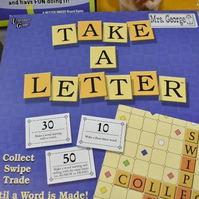 5 Board Games: Connect 4, Nab-It, Take A Letter, & More - SEE DESCRIPTION