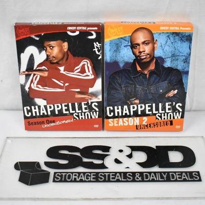 Chappelle's Show, Seasons 1 & 2 on DVD, Comedy Central Uncensored, Complete