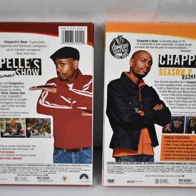 Chappelle's Show, Seasons 1 & 2 on DVD, Comedy Central Uncensored, Complete