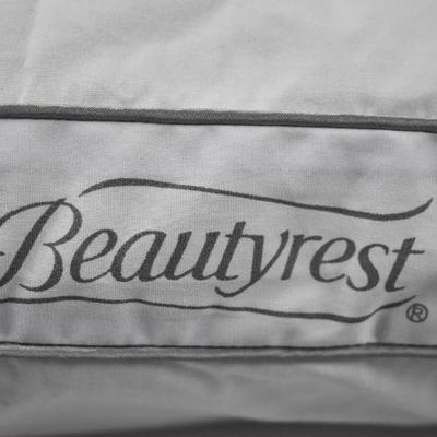 Beautyrest Luxury Power Extra Firm Pillow Set of 2. Standard Size. WH Dirt, new