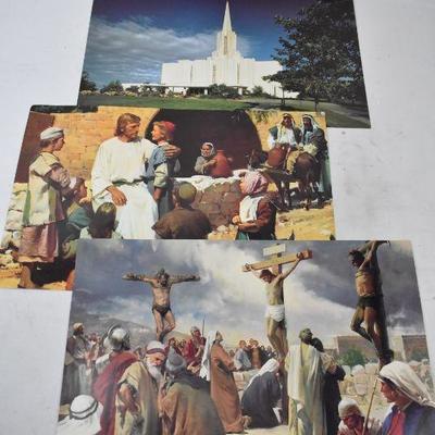 15 Religious Images by the LDS Church. 11x17 (9 pictured, 6 not pictured)
