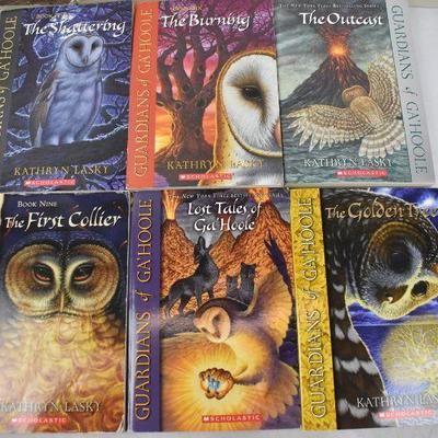 10 Paperback Fiction Books for Kids/Young Adults: Guardians of Ga'Hoole