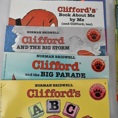 19 Kids Books: 5 Clifford & 14 Dinofours