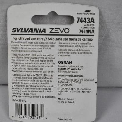 Sylvania Super Bright LED For Off Road Use Only. Open. Untested, Guaranteed