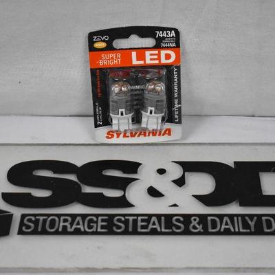 Sylvania Super Bright LED For Off Road Use Only. Open. Untested, Guaranteed