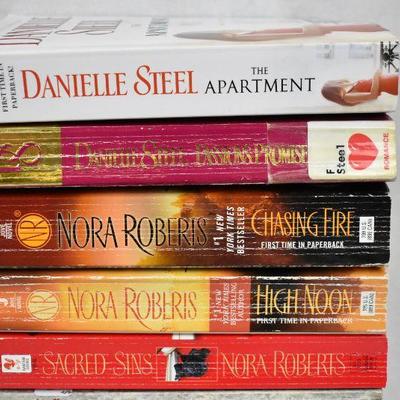 11 Paperback Fiction Books, Murder Mystery: Apartment -to- High Five