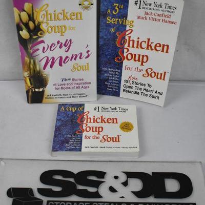 Chicken Soup for the Soul Books, Qty 3