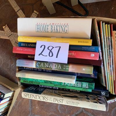 Lot 287 books