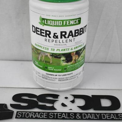 Liquid Fence Deer And Rabbit Repellent Granular 2 Pounds