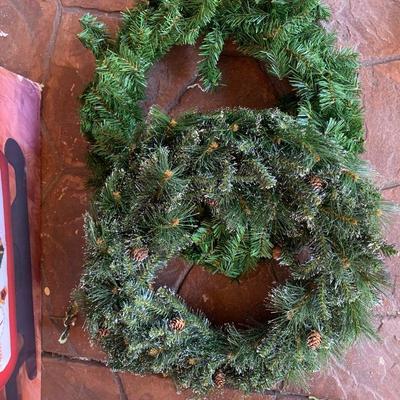 Lot 328 2 Christmas Wreath