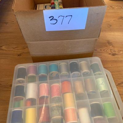 LOT 377 SEWING ITEMS