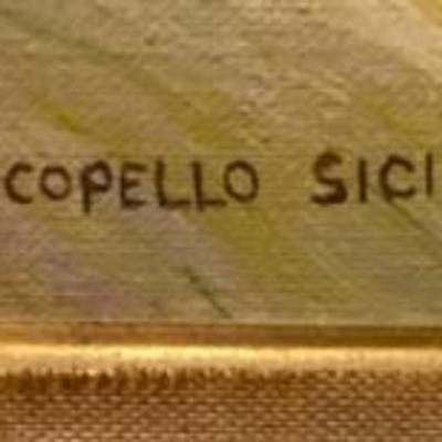 LOT#10H: Scopello Sicily Signed Picture