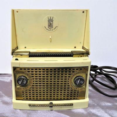 Zenith Zenette Radio VINTAGE Electric Portable Model 4G800-WZ1