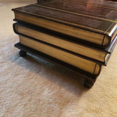 Lot 7: Maitland Smithâ„¢ Stacked Book Coffee Table 