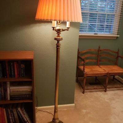 Lot 20: Stiffel Brass Floor Lamp