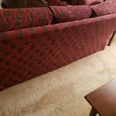 Lot 24: Howard Lorton Galleries Down Filled Couch