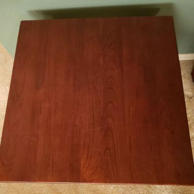 Lot 25: Lexington Wood Side Table