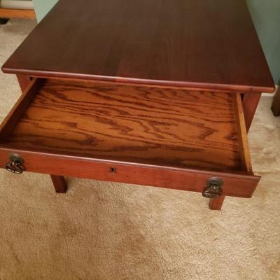 Lot 25: Lexington Wood Side Table