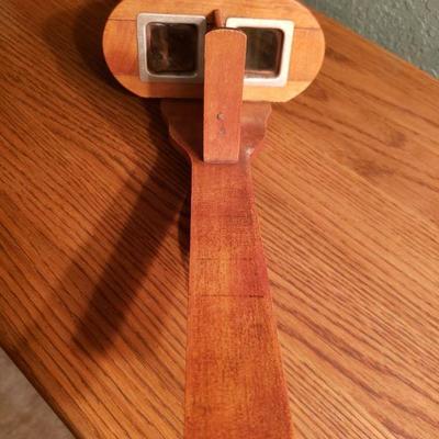Lot 36: Antique Stereoscope and (2) Boxes of Stereoscopic Charts