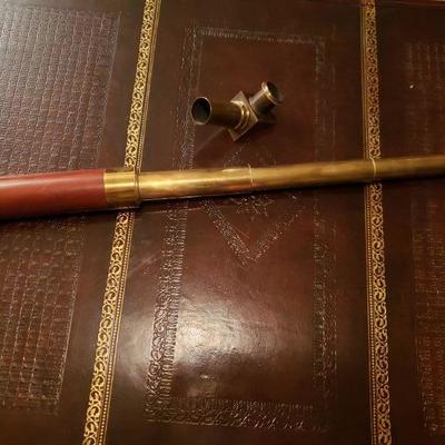 Lot 37: Antique Spyglass Marked J. Dobson 13 Neurington Causeway