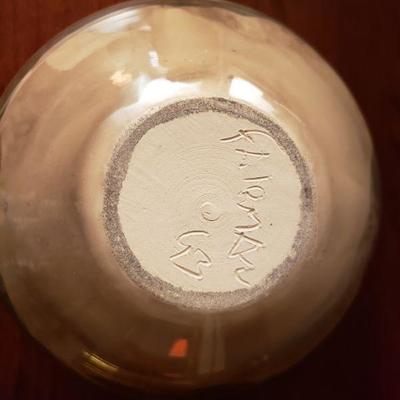 Lot 38: Bruce Fairman Pottery (small)