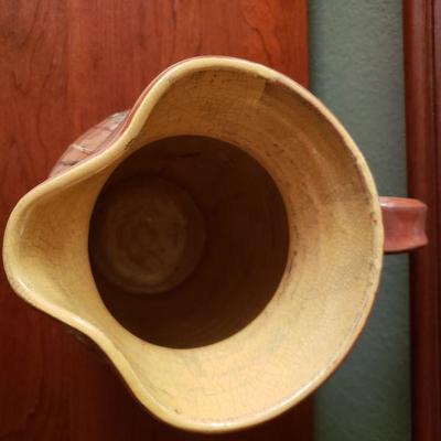 Lot 41: Turtlecreek Pottery Pitcher - C. Woods & Babs
