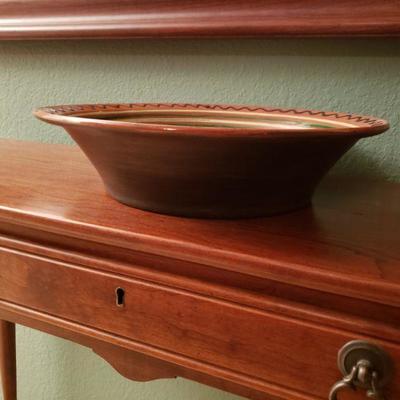 Lot 42: Turtlecreek Pottery Bowl - Christopher Woods & Gyula Szabo
