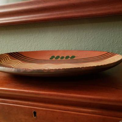 Lot 43: Turtlecreek Pottery Plate - Betty Lou