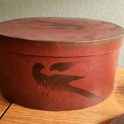 Lot 53: Folk Art Boxes (2)
