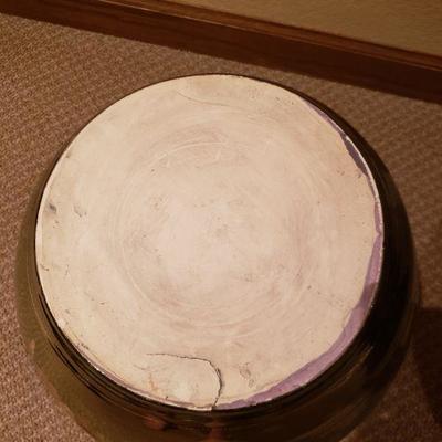 Lot 59: Copper Glaze Mix Ceramic Vessel 