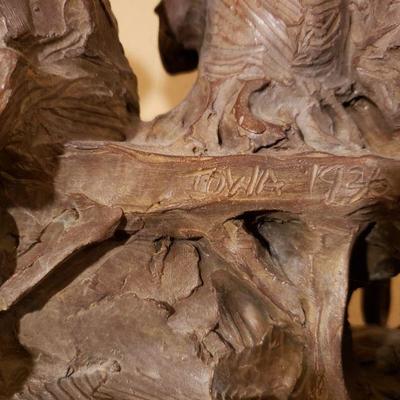 Lot 79: Jane De Decker Bronze Sculpture 