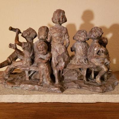 Lot 79: Jane De Decker Bronze Sculpture 