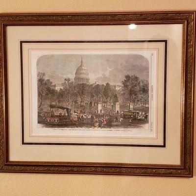 Lot 81: Newspaper Art