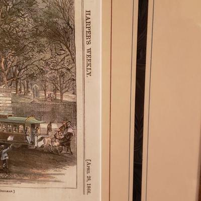 Lot 81: Newspaper Art
