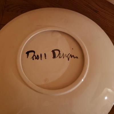Lot 92: Droll Designs Large Cat Platter
