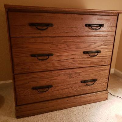 Lot 95: Ranch Oak Dresser