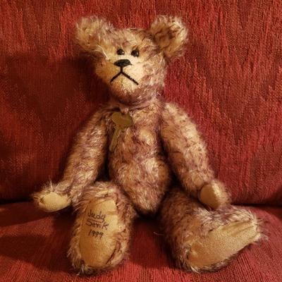 Lot 100: 1999 Judy Senk Bear Signed & Dated on Foot