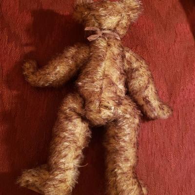 Lot 100: 1999 Judy Senk Bear Signed & Dated on Foot