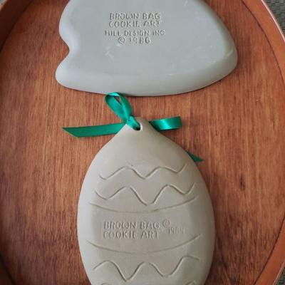 Lot 102: Brown Bag Cookie Art (2) Bunny Molds