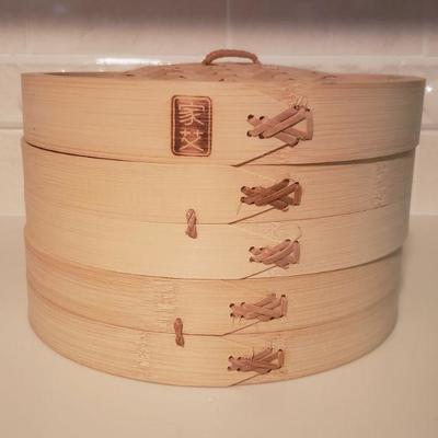 Lot 108: Bamboo Steamer Basket