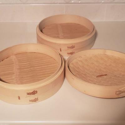 Lot 108: Bamboo Steamer Basket