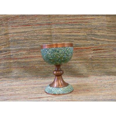 Persian engraved vase / Ghalamzani.