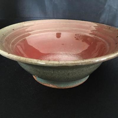 Lot of 3 Pcs Studio Pottery Some Signed No Chips Lot # 114