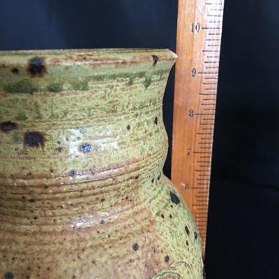 Lot of 3 Pcs Studio Pottery Some Signed No Chips Lot # 114