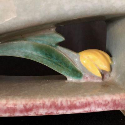C. 1951 Rooseville Windowbox Tulip Planter # 1056-10  (Note damage) Item # 429
